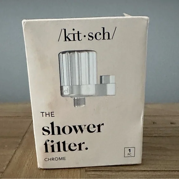 KITSCH Purifying Shower Filter in Chrome NEW Sealed Box - Picture 3 of 9